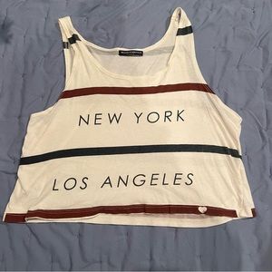 Brandy Melville crop tank top